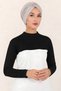 Black Hijab Neck Collar Sleeveless Bolero Crop |   Long Sleeve Hijab Crop Body |   Flexible Comfortable Crop Bolero |   Casual Sportswear Hijab Tops