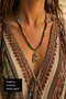 Natural Stone Jasper Detailed Bohemian Ethnic Design Handmade Women's Necklace