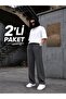 2-Pack Women's Premium Oversize Sweatpants 2 Thread Sweatpants (2 Pcs)