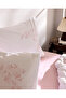 Noelie King Size 100% Cotton Ranforce Printed Sheet and Duvet Cover Set - Powder - 7