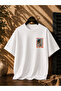 Coffee Dog Graphic Printed Oversize Unisex Premium T-Shirt - 2