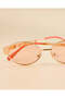 Girls Pink Round Sunglasses - 4