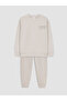 Esvab • Modern & Distinctive Lettering Printed Boys' Tracksuit Set
