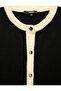 Buttoned Pocket Short Sleeve Crew Neck Knitwear Cardigan - 7