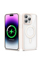 iPhone 14 Pro Max Case Edges Slim Back Magsafe Camera Raised Silicone Omsy - 3