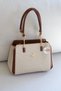Premium Series Women's Hand and Shoulder Bag with Gold Emblem Cross Strap Shoulder Bag En26 Size20 - 4