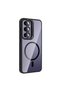 Galaxy S24 Plus Case with Camera Stand, Magsafe Compatible, Transparent Back, Silicone - 5