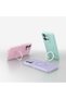 Xiaomi Redmi 15C Case with 360 Degree Rotating Stand Magsafe Camera Lens Protection Silicone Senk - 5
