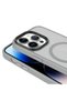 iPhone 14 Pro Case Magsafe Supported Camera Raised Matte Anti-Fingerprint Silicone Omsy - 4