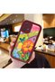 Samsung Galaxy A52 5g Compatible Case Camera Protector Burgundy Silicone Couple Phone Case Butterfly Pattern
