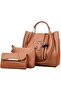 Womens Purse and Handbag Bag Set Handle Shoulder Bag