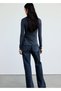 Ruched fine-knit sweater - 4