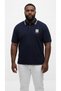 Men's Polo Collar T-Shirt Short Sleeve Buttoned Pique Arma Logo Striped Detailed Casual Sport Comfortable Stylish Mw0Mw44090