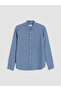 Regular Fit 100% Linen Men's Shirt - 4