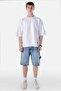 White Oversize T-Shirt - 3