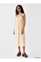 Xside Yellow Plaid Strap Waist Dress from Cc Collection
