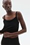 Ribbed cotton strappy top - 2