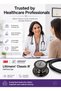 Classic III Monitoring Stethoscope Model 5627 Silver-Finish Dual-Sided Chestpiece with Burgundy Tubing Adult and Pediatric Tunable Diaphragms Soft-Sealing Eartips 27 Inch 69 cm - 6