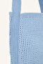 Women's Light Blue Knitwear Shoulder Bag I4981Axns - 3
