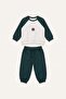 2-Piece Green Set with Teddy Bear for Baby Boy H8829A526Au