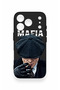 iPhone 17 Pro Compatible Mafia Patterned Silicone Case - 3