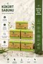 Bio Natura Sulfur Soap 150 Gr X5 Advantageous Set Natural Skin and Hair Care Soap