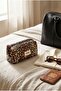 Suede Leopard Large Volume Travel and Daily Use Makeup Bag - 7