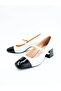 Women's Genuine Leather Heeled Shoes White - 4