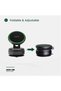GX-41 Suction Phone Holder with 1kg Adsorption Force, Magsafe Compatible, Swivel Lock Base, Wide Compatibility, Aluminum Alloy Arm, Foldable & Adjustable - Black - 7