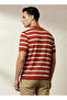 STRIPE KNITTED CREW TEE - 3