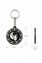 Zodiac Sign Keychain Aquarius - Plexiglass Gift Zodiac Themed Keychain, Birthday Gift - 6