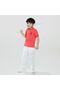 Kids’ Slim Fit Lion Embroidered Cotton Polo - 6