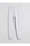 Gray Girls' 3-Thread Ruffled Sweatpants - 2