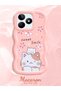 Realme C51 Compatible Case Camera Protector Pink Silicone Couple Phone Case Cat Pattern - 2