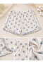 Strappy Tank Top Shorts Pajama Set – Soft Textured, Lightweight and Comfortable - 3