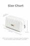 Midi Avocado Quilted Daily Makeup and Cosmetic Bag - 8