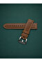 Premium Genuine Leather Watch Band 22mm / 20mm |   Cream Stitched Pre-V Buckle - 2