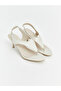 Nevavm Leather-Look Women's Heeled Sandals with a Difference