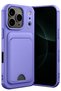 Ilkestor iPhone 17 Pro Max Kelvin Silicone with Business Card Holder (202711) - Lilac