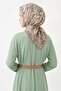 Soft Scarf Perla Khaki 90X90 - 2