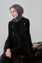 Shiny Sparkle Scarf Smoked Ethnic Pattern 90*90 - 2