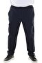 Men's Large Size Cargo Pocket Lycra Parachute Fabric Pants/Sweatpants Navy Blue