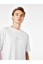 Cotton Short Sleeve Crew Neck Oversize Back Printed T-Shirt