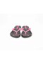 Women Printed Slipper, Black and Pink Neon - 3