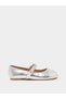 Girls Metallic Mary Jane Ballerinas