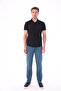Men's Tint Effect Non-Knee Marking Cotton Flexible Denim Jean Jeans Regular Fit - 6