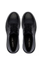 Men's Genuine Leather Black Casual Shoes - 5