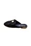Women's Flat Thin Sole Closed Front Pearl Detailed Knitwear Slippers - 5