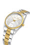 Men's Wristwatch with Lens Calendar Gold Silver Color Pl-7088E5X