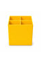 4-Compartment Desktop Block Pen Holder |   Desktop Organizer